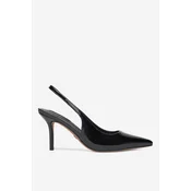 Čevlji s peto NINE WEST SX005-01 Črna