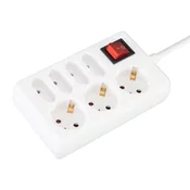 Razvodnik sa 7 mesta 1,5m 1.5mm2 + prekidac Home