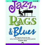 JAZZ RAGS&BLUES BK.2,8 ORIGINAL PIECES/MIER
