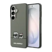 Maska Karl Lagerfeld IML Peekaboo Karl&Choupette MagSafe za Samsung S26/ S941B crna