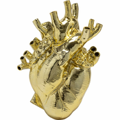 Vaza LOVE IN BLOOM, 60 cm, stenska, zlata, Seletti
