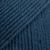 Drops Daisy Uni Colour 19 Navy Blue Pletilna preja
