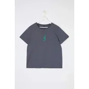 Trendyol Curve Ženska majica Tbbss22Bf00002, Tamnosiva