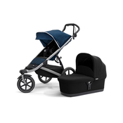 Komplet Thule Urban Glide 2 djecja kolica plava + Urban Glide 2 košara crna