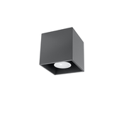 Sollux SL.0567 - Spot svetiljka QUAD 1 1xGU10/10W/230V antracit