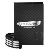 CableMod PRO ModMesh RT-Series ASUS ROG / Seasonic Cable Kits - schwarz/weiß CM-PRTS-FKIT-NKKW-R