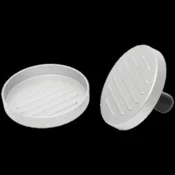home Preša za hamburgere, rebrasti aluminij, promjer 115 mm - GRT06