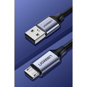 UGREEN Micro USB pleten kabel 1m