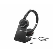 Jabra On-Ear Headset Evolve 75 SE MS with charging station