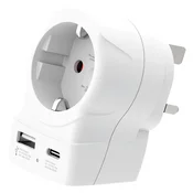 SKROSS 1.500283-E Europe to UK USB AC20PD