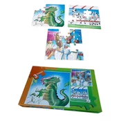 PUZZLE Krokodil, 9, 12, 16 delova