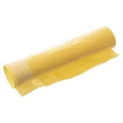 Northix 10-paketne rumene vreče za smeti 40L HDPE z vonjem limone in vrvico