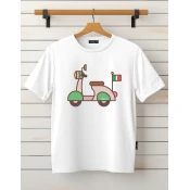 Tamanitza Ženska majica VESPA, Bela
