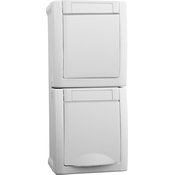 PANASONIC Kombinacija Panasonic vtičnica/izklopnik 90591198-EN, (20888167)