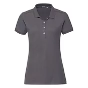 Blue Womens Stretch Polo Russell
