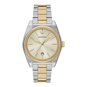 Ura Emporio Armani moška, srebrna barva, AR11716