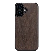 shumee Lesen ovitek Bewood za iPhone 16, dimljen hrast