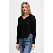 DKNY pulover ženski bombažen
