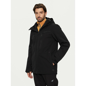 Protest Skijaška jakna Timothy 6710344 Crna Slim Fit