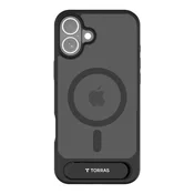Torras Pstand Series Case for iPhone 16 (black)