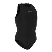 Jednodijelni kupaći kostim za vaterpolo ženski crni