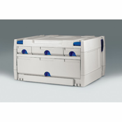 Drawer-systainer III, s predali - Varianta1, (GxŠxV): 300x400x210 mm | TANOS - Tanos