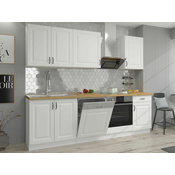 Kuhinjski set Retro 111 (250x52cm), bijeli
