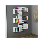 Hanah Home Polica 75x161,3x21,7 cm Bijela