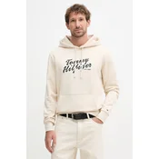 Tommy Hilfiger pulover s kapuco moški bombažen