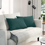 Jastucici za sofu 2 pcs Tamnozelena 60 x 40 cm tkanina