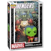 Funko Pop Comic Cover Marvel Skrull as Iron Man