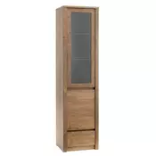 Vitrina VEDDE 1 vrata divlji hrast