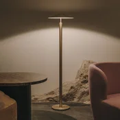 LEDS-C4 LED talna svetilka H, zlata mat barva, preklopna, jeklo - Dnevna soba/jedilnica - Kovina