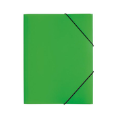 Pagna mapa z zavihki in elastiko A3, zelena