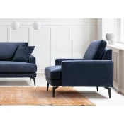 Atelier del Sofa Fotelja Papira Arm 90x88x80cm Teget
