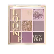 EVELINE - EYESHADOW - LOOK UP 9 COLORS - LETS TRY