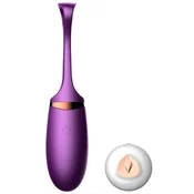 Gardj Europe Jajce/vibrator – Vibrating Silicone Love EGG USB z 10 funkcijami/glasovno upravljanje