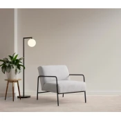 Atelier del Sofa Fotelja Eti 90x75x70cm Siva