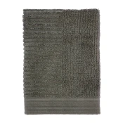 Kaki zelena frotirna bombažna brisača 50x70 cm Classic – Zone