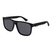 Gucci GG0010S 001 L (58) Črna/Siva