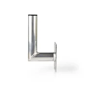 Nedis Stenski nosilec za satelitsko anteno | Odmik 150 mm | Objemka O 50 mm | Za antene do 100 cm | Aluminij | Srebrn