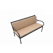 shumee Vodoodporna vrtna blazina za gugalnico BERTONI Cappuccino 120x40+40, snemljiva prevleka