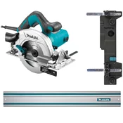 XL set: krožna žaga HS6601 + adapter + vodilna letev 1,5m | MAKITA - Makita