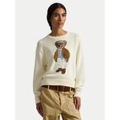 Polo Ralph Lauren Pulover 211A96248001 Écru Relaxed Fit