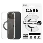 shumee CARE by PanzerGlass Feature Kickstand Ovitek za iPhone 16 Pro Max 6,9 črna/črna MagSafe 1324