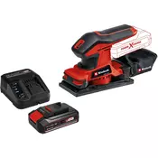 EINHELL TC-OS 18/187 Li Solo/ Akumulatorska vibraciona brusilica + Power-X-Change 18V 2/5Ah punjac i baterija