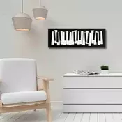 Wallity Dekorativna slika na platnu, 30x90cm, Šarena