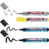 -Set Marker Flipchart effect za signiranje i sjenčanje pk4 Edding