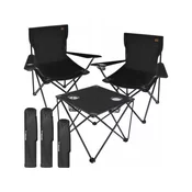 MALATEC set turističnih zložljivih oxford stolov in mizice do 100kg 00025468