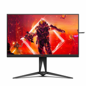 AOC Monitor AGON AG325QZN/EU 31.5/VA/2560x1440/240Hz/1ms GtG/HDMIx2/DPx2/USB/Freesync/pivot/crna